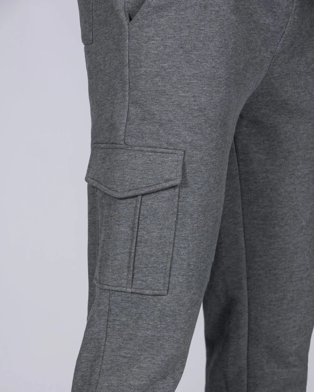2t Hugo Slim Fit Tall Cargo Joggers (charcoal)