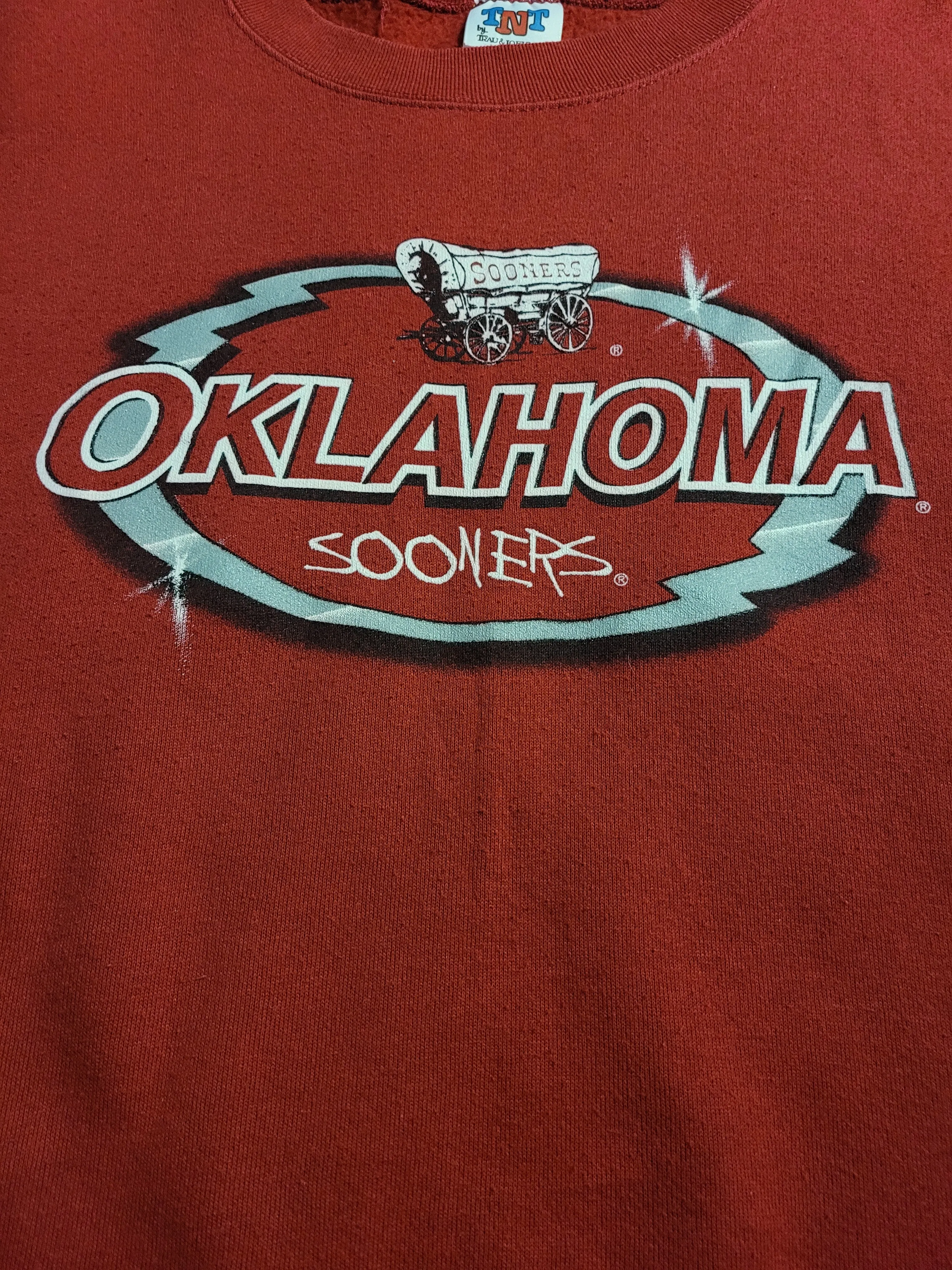 90's VINTAGE OKLAHOMA SOONERS SWEATSHIRT