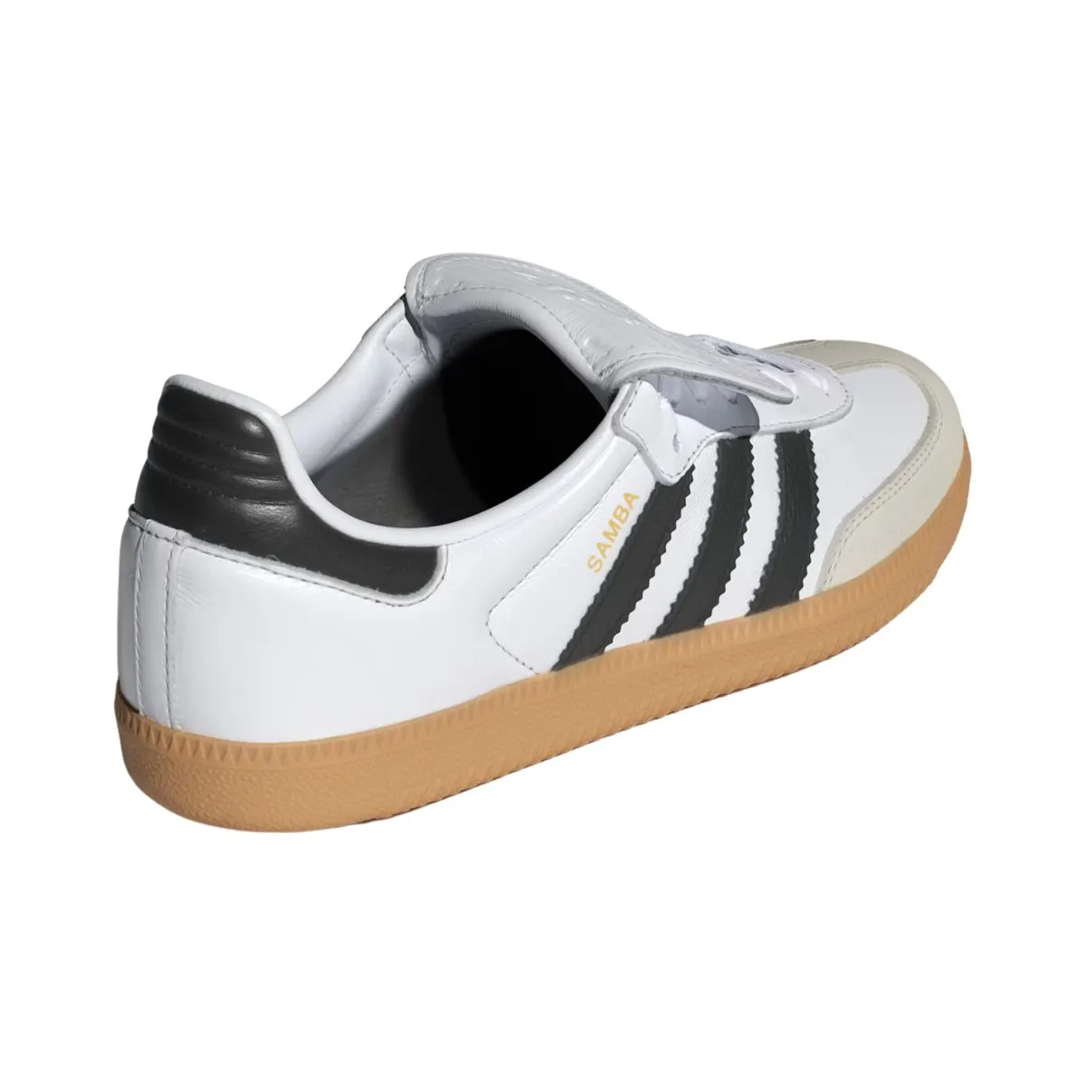 Adidas Women's Samba LT Cloud White/Core Black/Gold Metallic