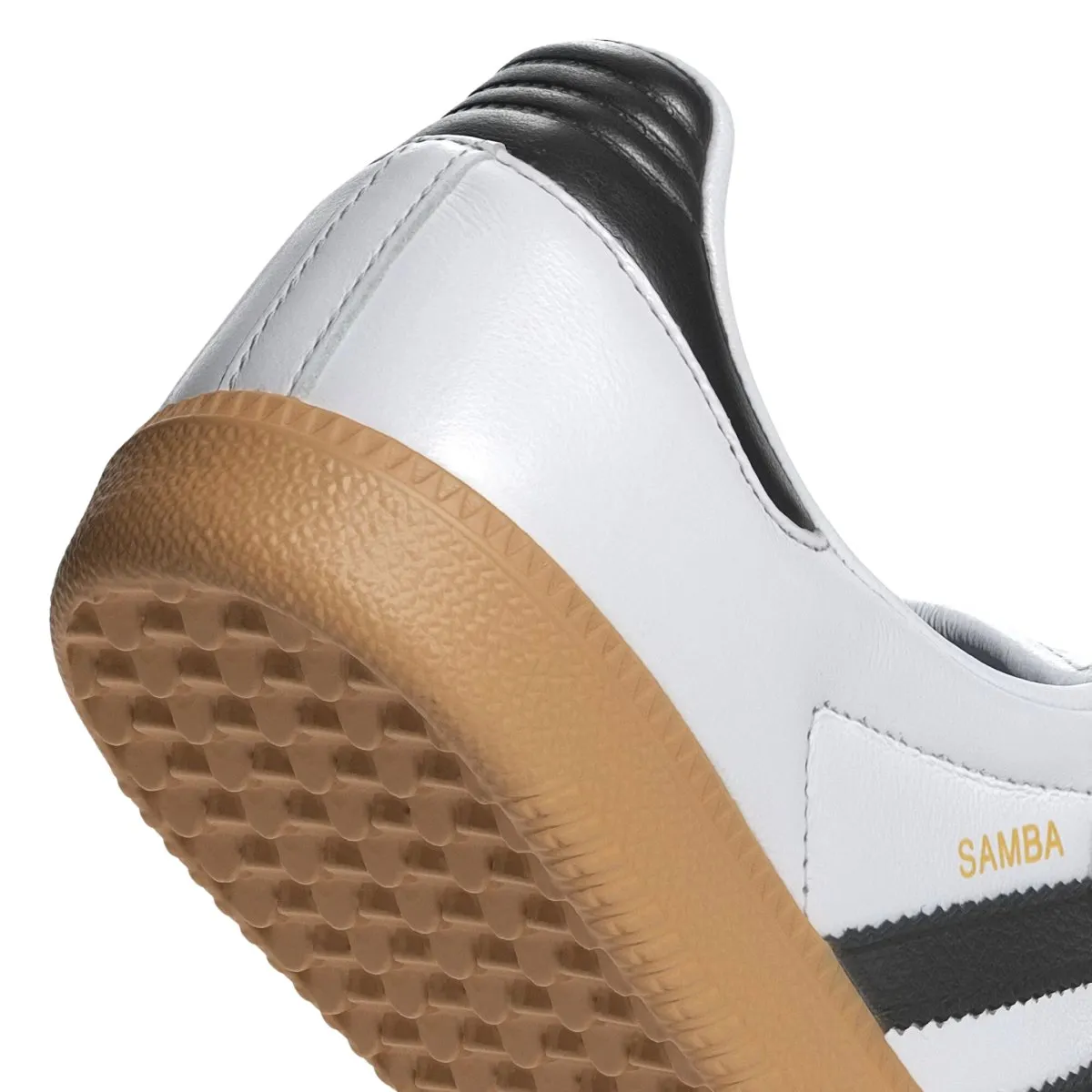 Adidas Women's Samba LT Cloud White/Core Black/Gold Metallic