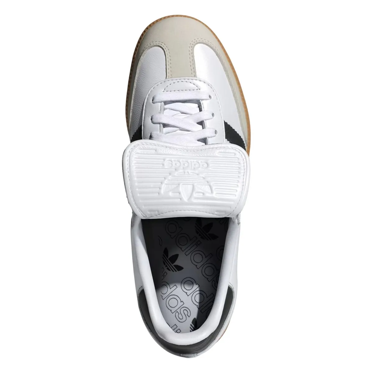 Adidas Women's Samba LT Cloud White/Core Black/Gold Metallic
