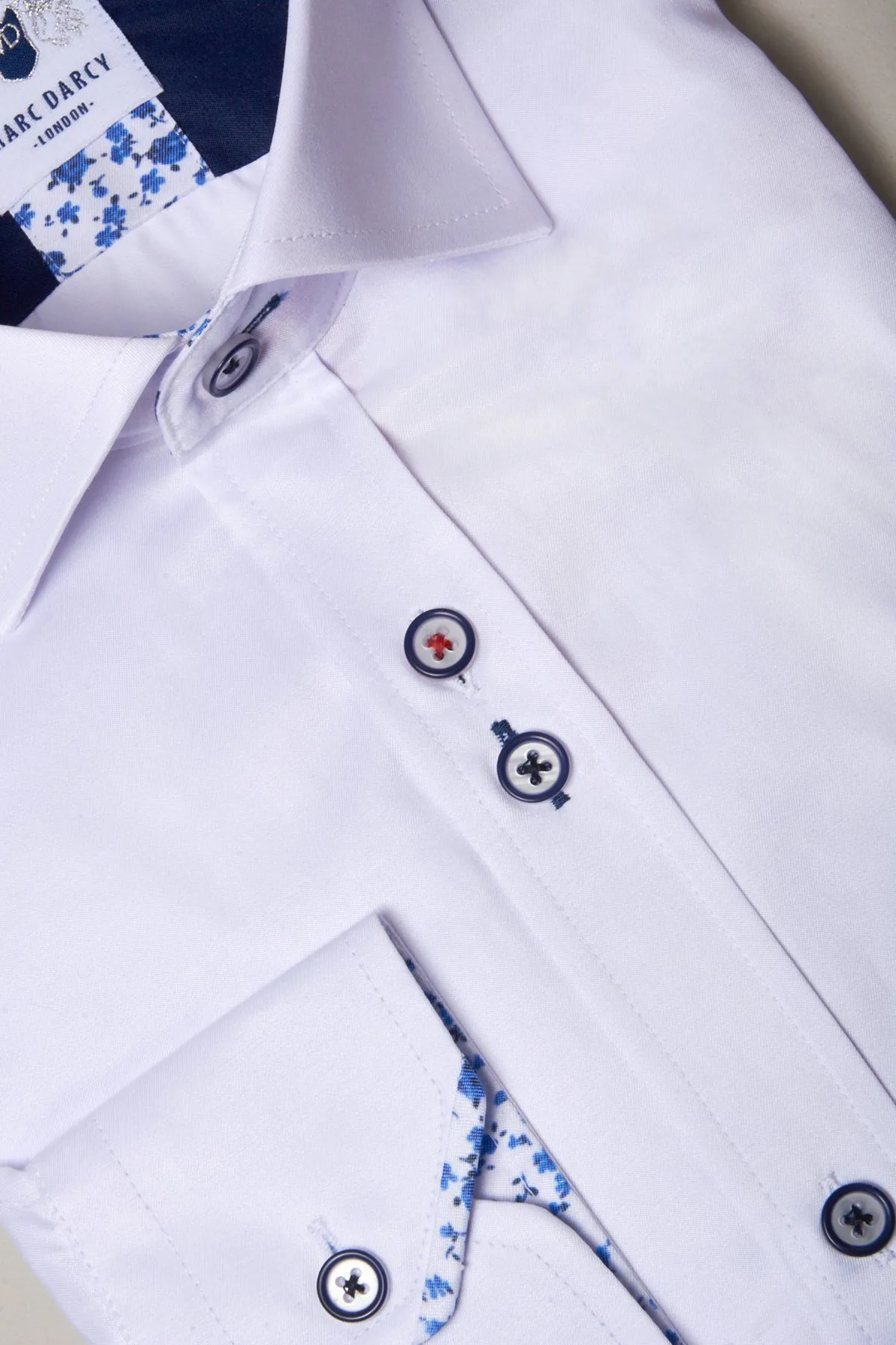 ALFIE - White Long Sleeve Shirt
