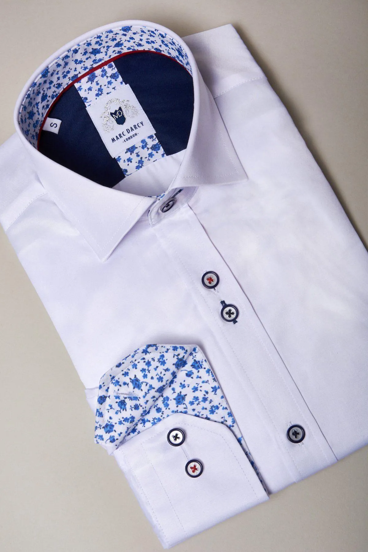ALFIE - White Long Sleeve Shirt