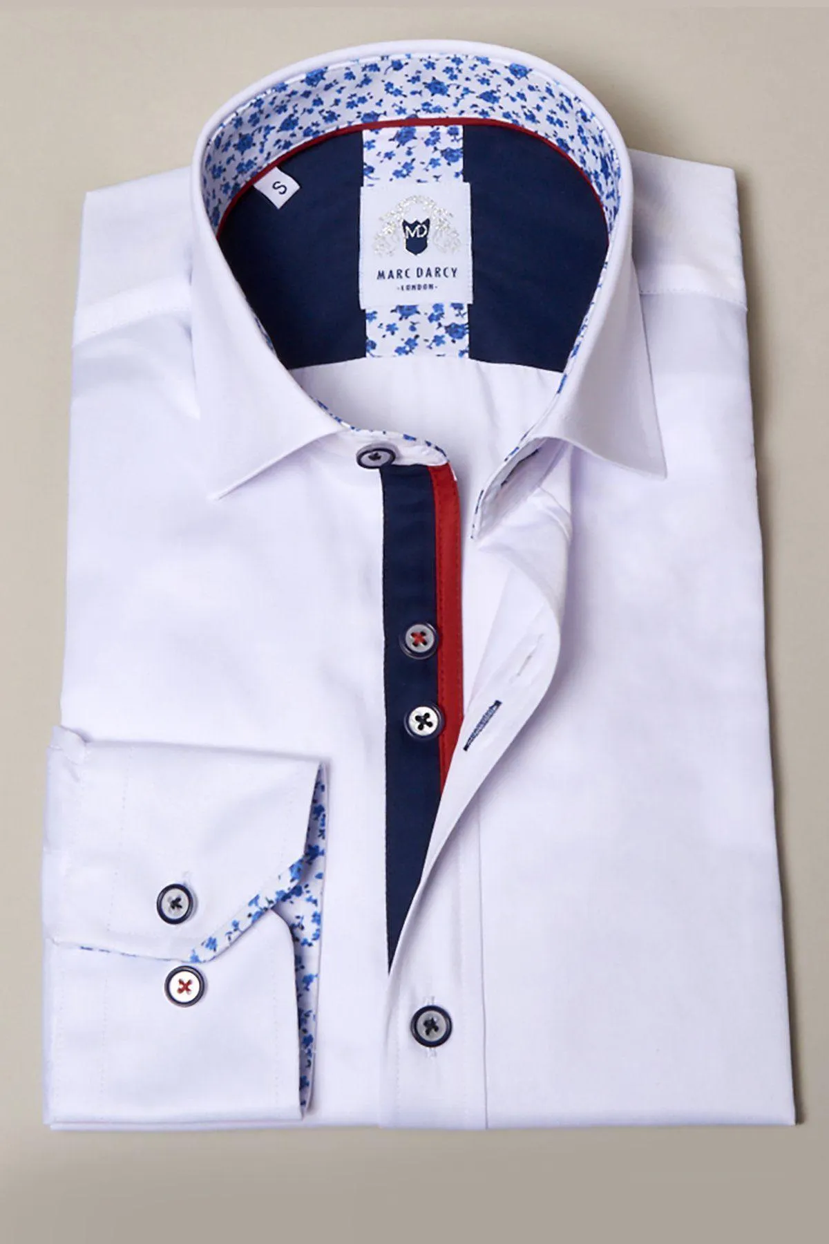 ALFIE - White Long Sleeve Shirt