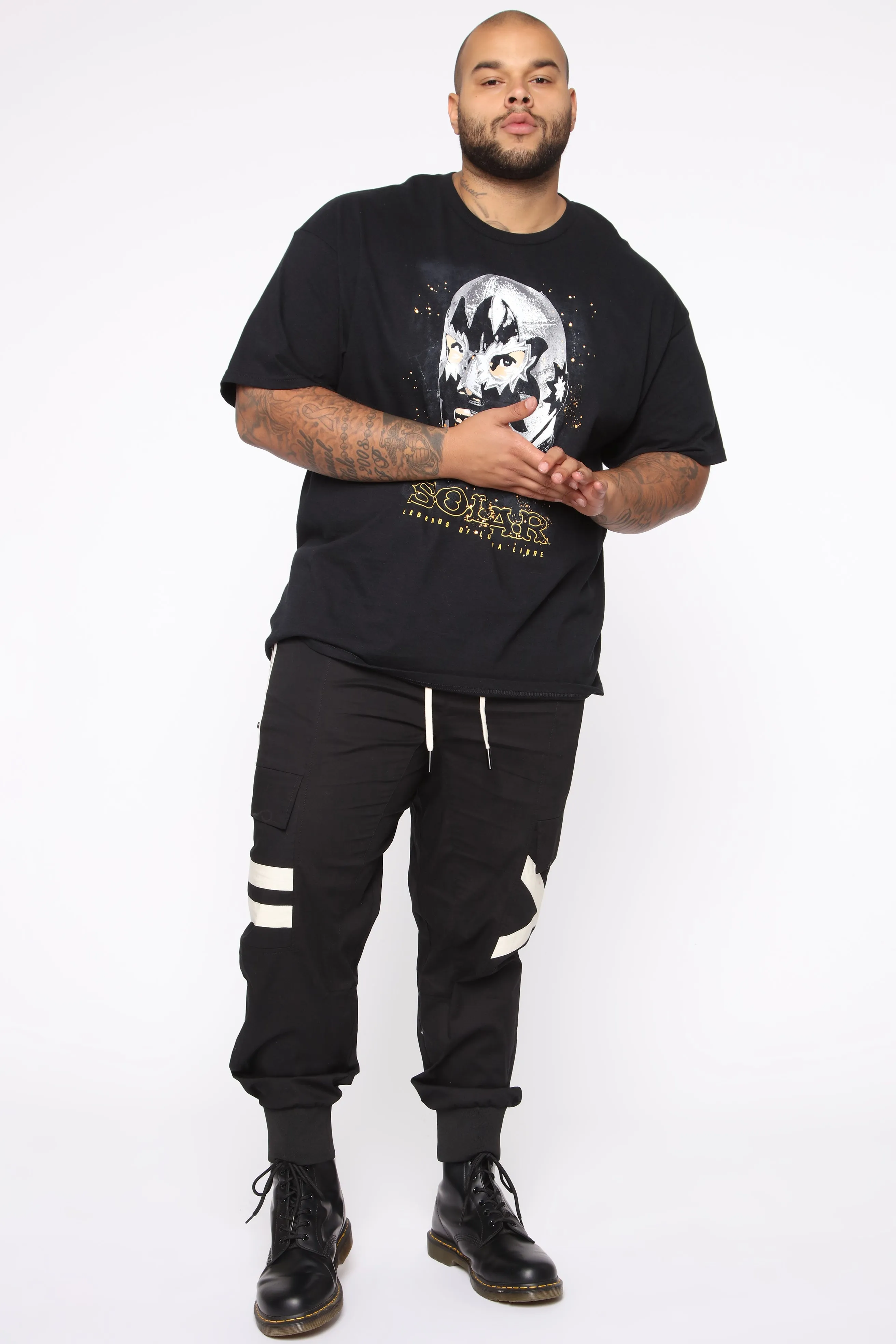 All About The Drip Joggers - Black/White
