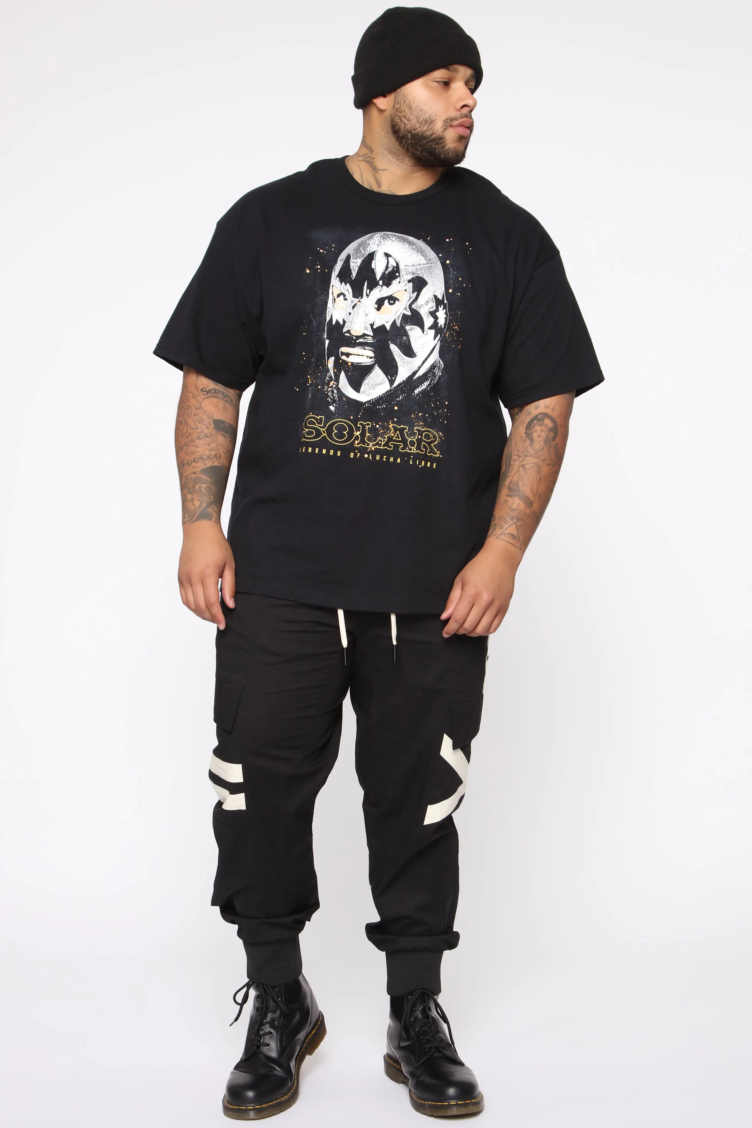 All About The Drip Joggers - Black/White