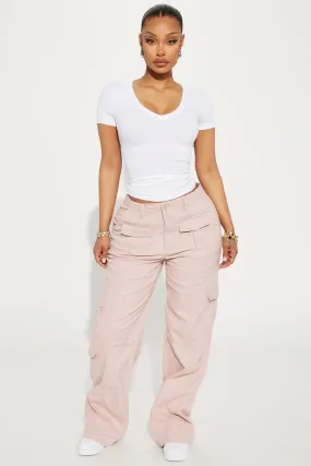 All My Life Cargo Pant - Pink