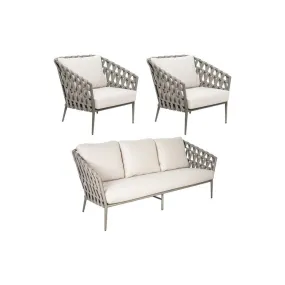Andaman Outdoor Three-Piece Lounge Set
