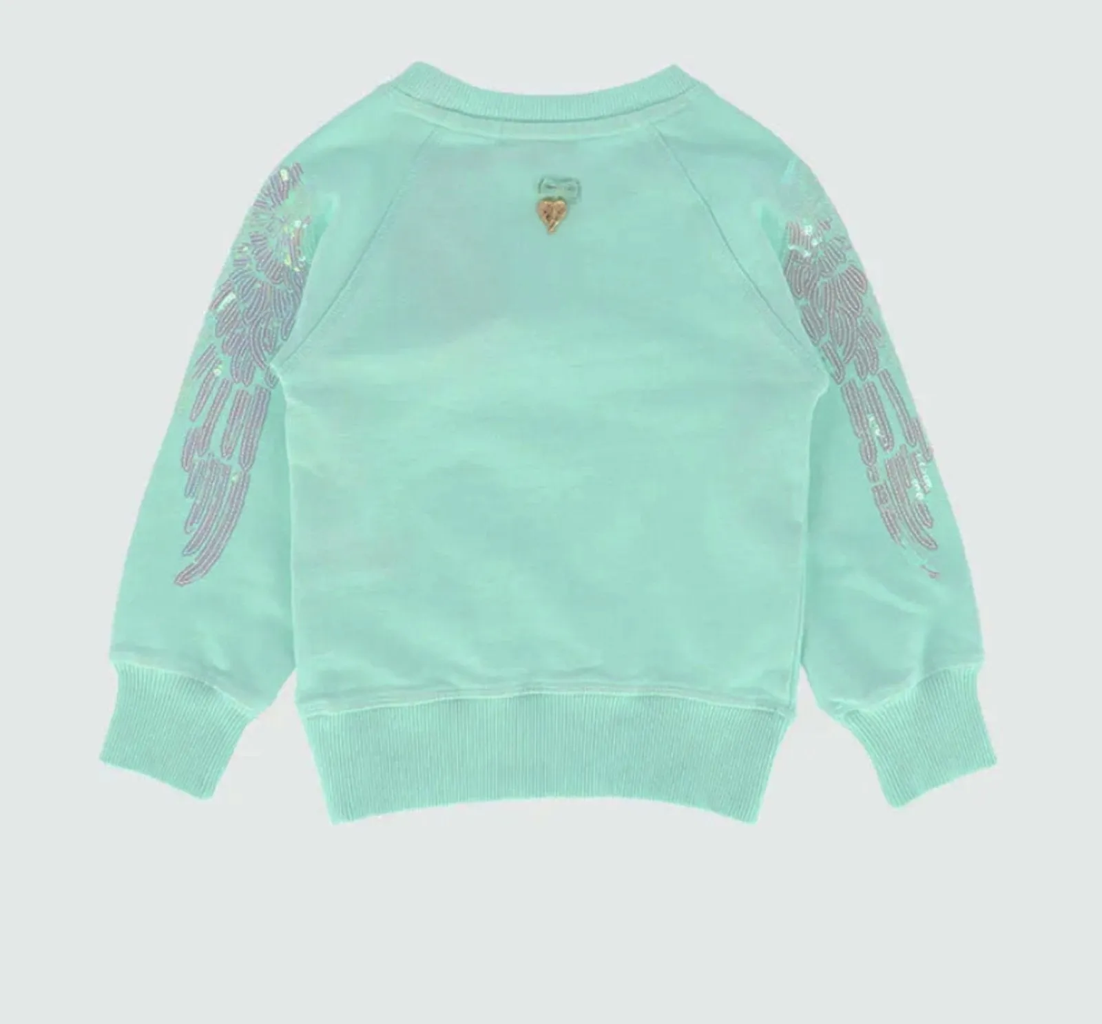Angel's Face Girls Peppermint Tamsin Wings Sweatshirt