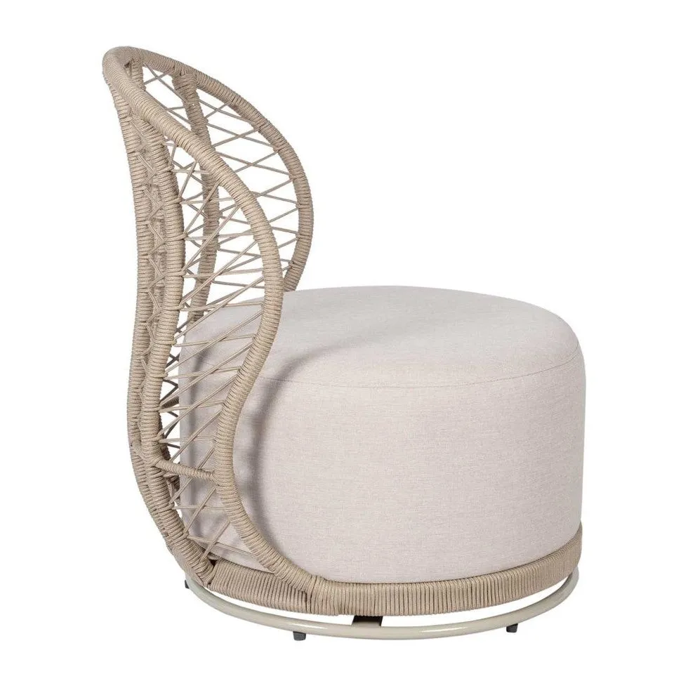 Archipelago Baltic Outdoor 180º Swivel Lounge Chair
