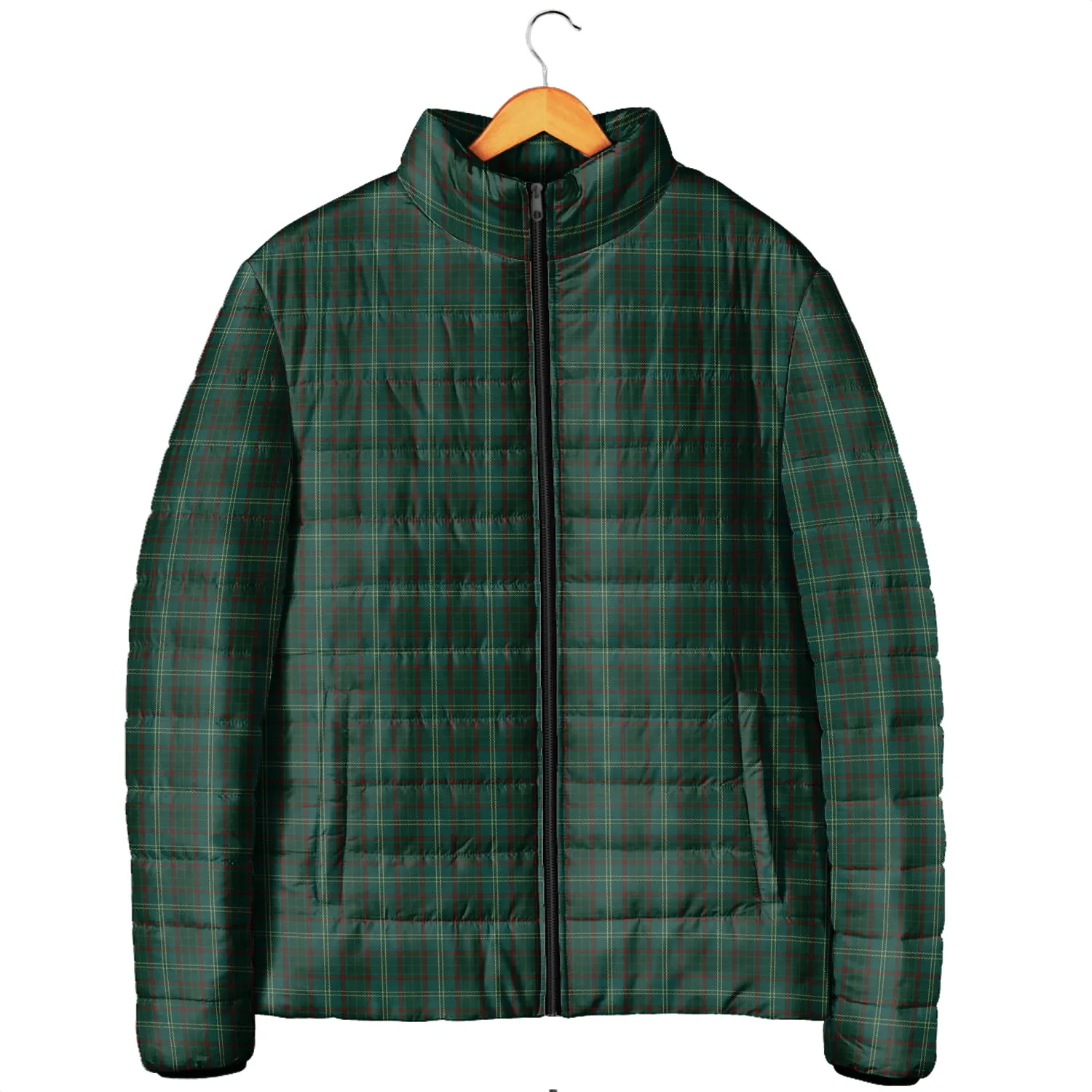 Armagh County Ireland Tartan Padded Jacket