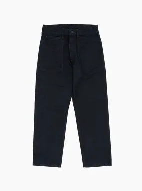 ARMY Pants Moleskin Black Indigo