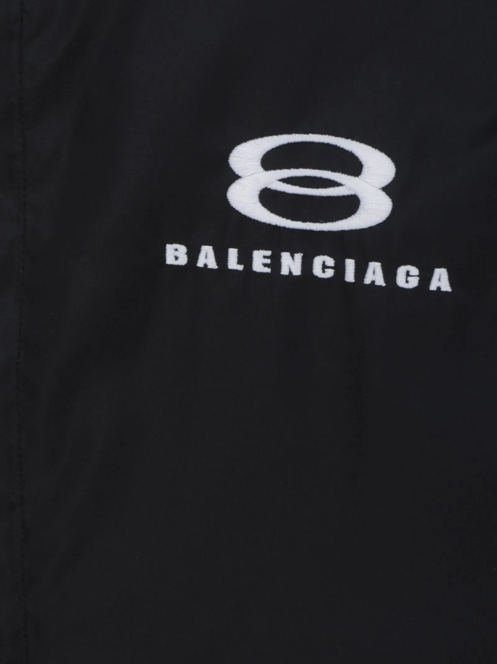 Balenciaga Logo Intarsia Raincoat