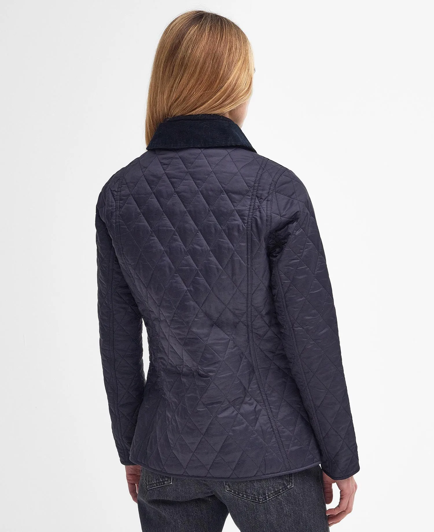 Barbour Annandale Quilted Jacket in Navy
