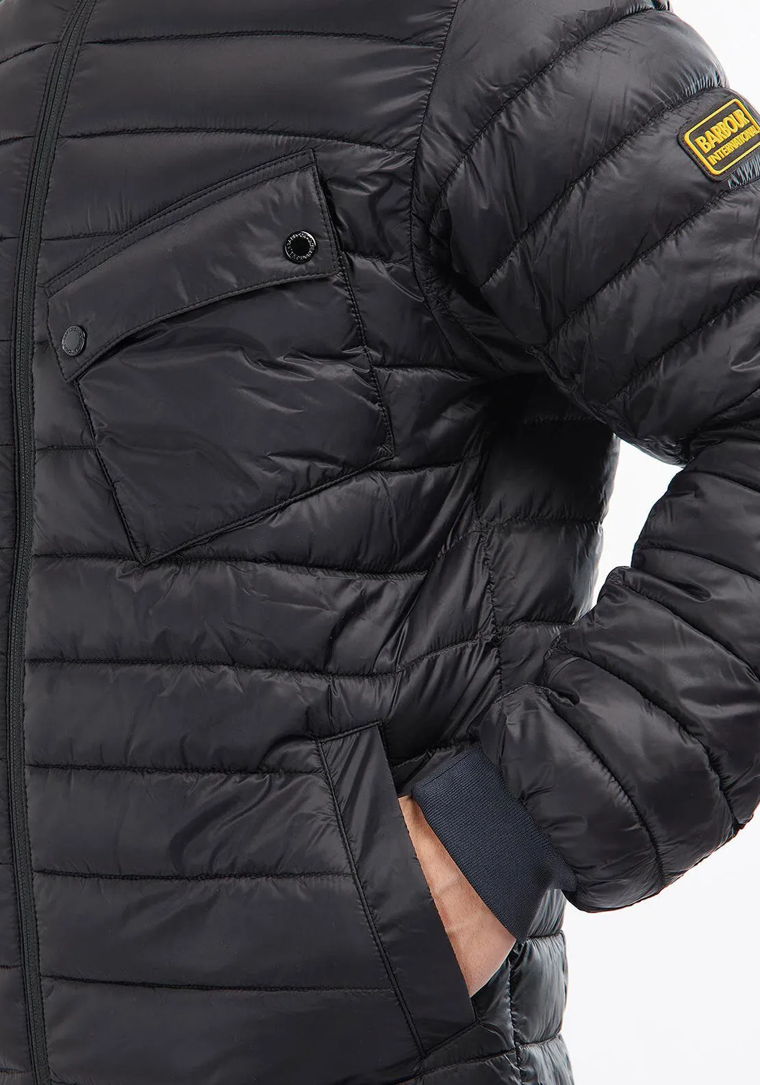 Barbour International Endurance Quilted Jacket, Black