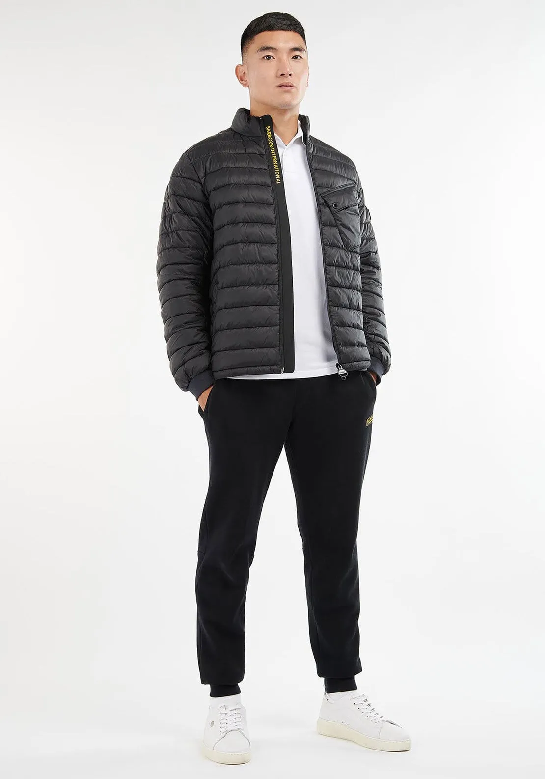 Barbour International Endurance Quilted Jacket, Black