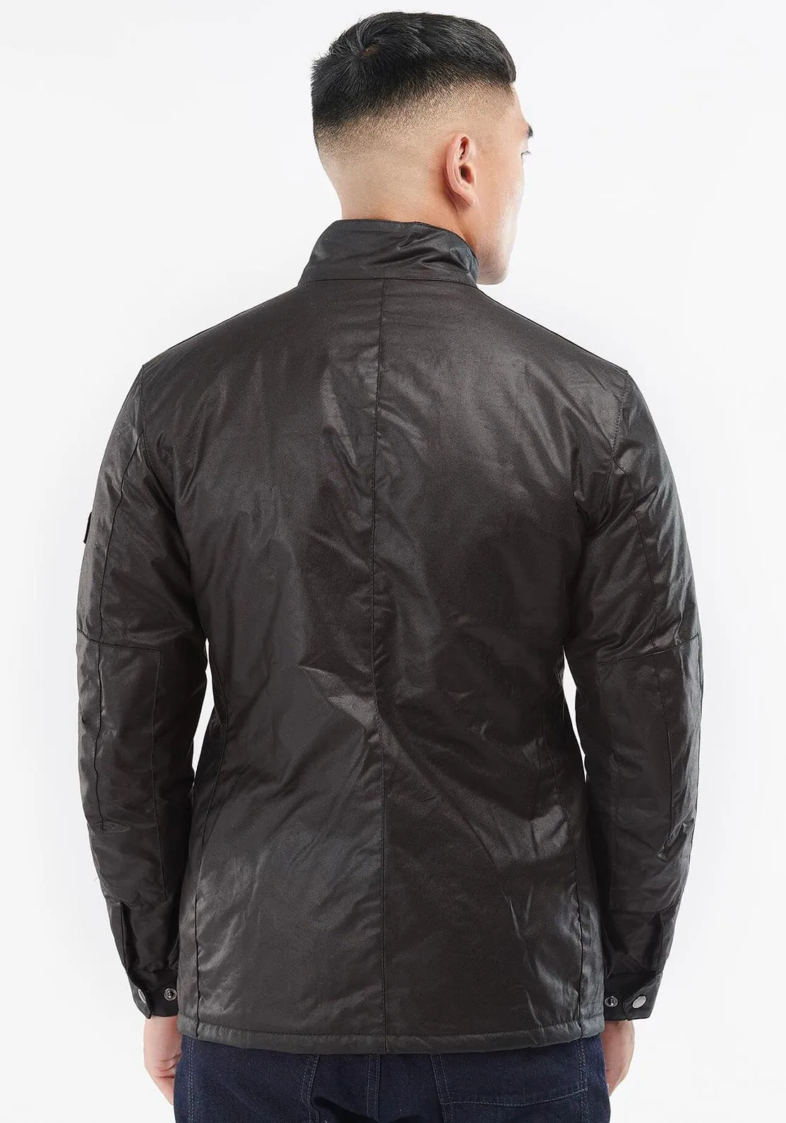 Barbour International Men's Tourer Duke Waxed Jacket, Rustic