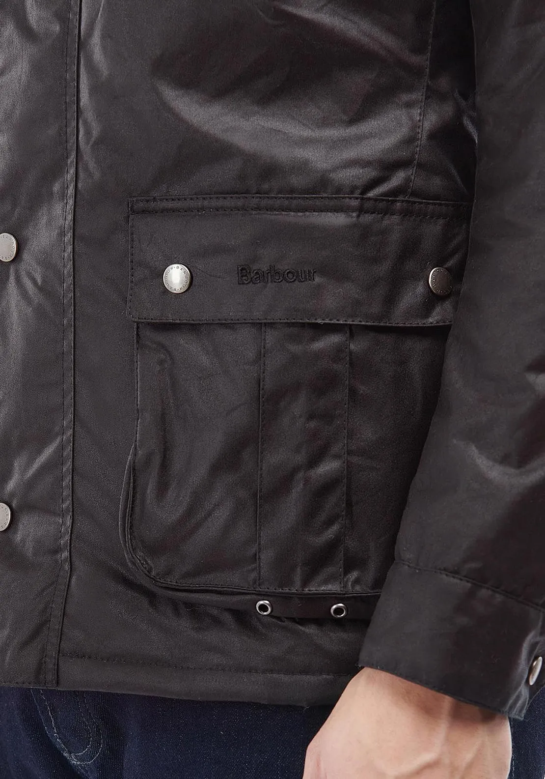 Barbour International Men's Tourer Duke Waxed Jacket, Rustic