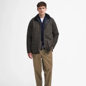 Bedale Check Wool Jacket (Brown)