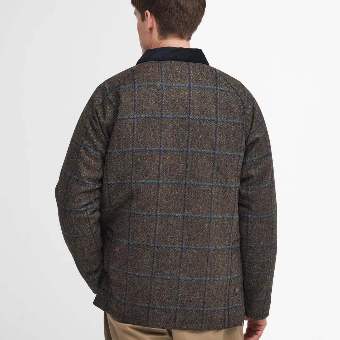 Bedale Check Wool Jacket (Brown)