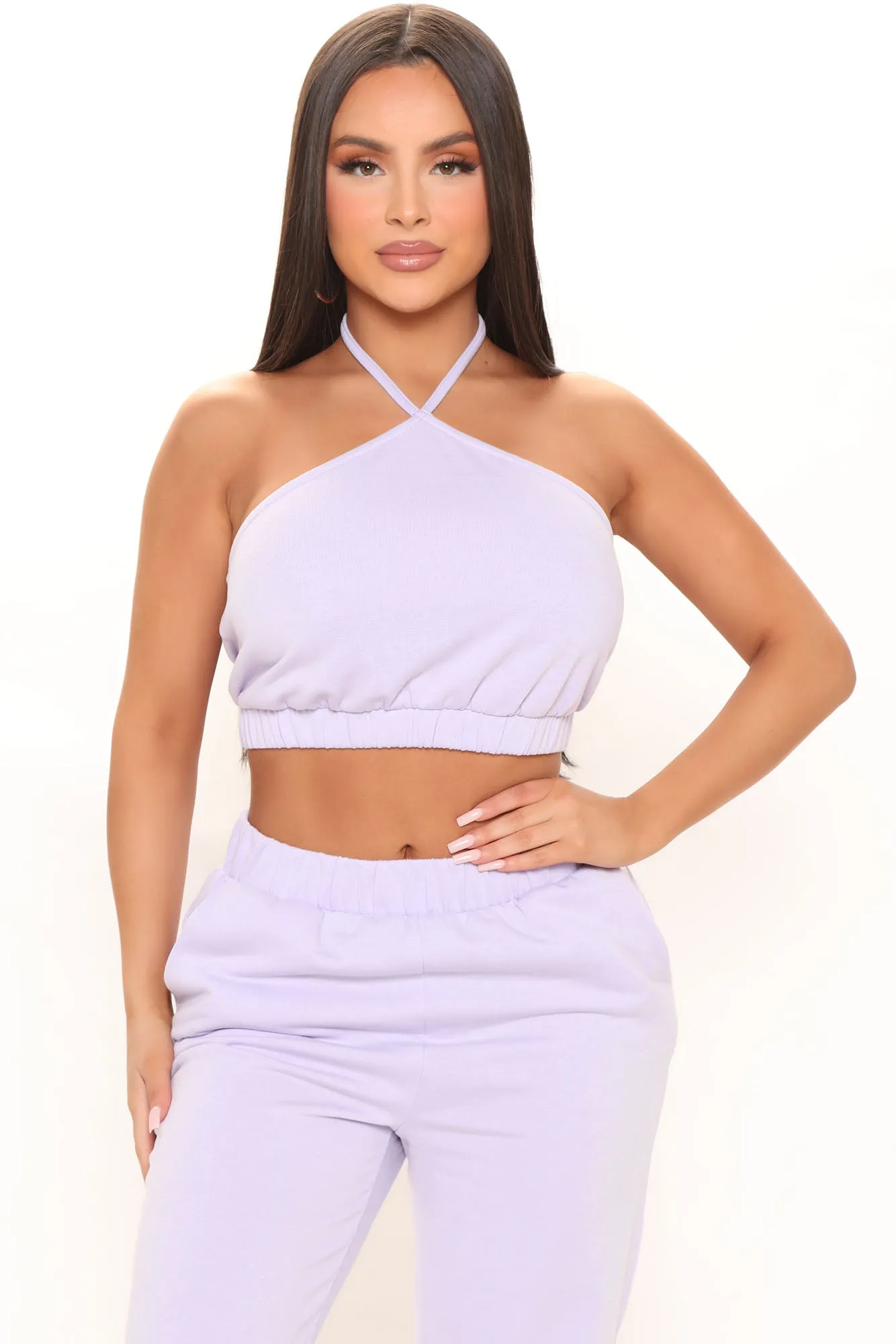 Been Through Enough Pant Set - Lavender