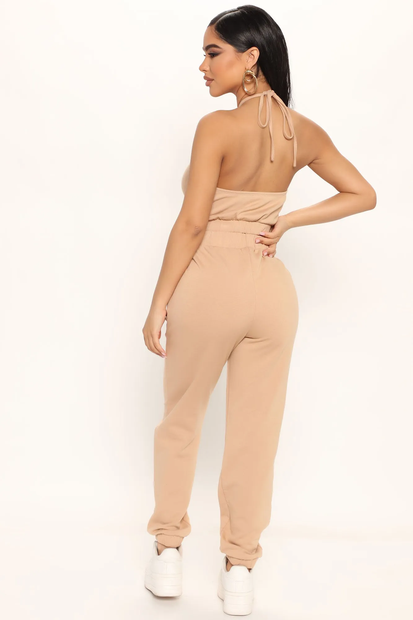 Been Through Enough Pant Set - Tan
