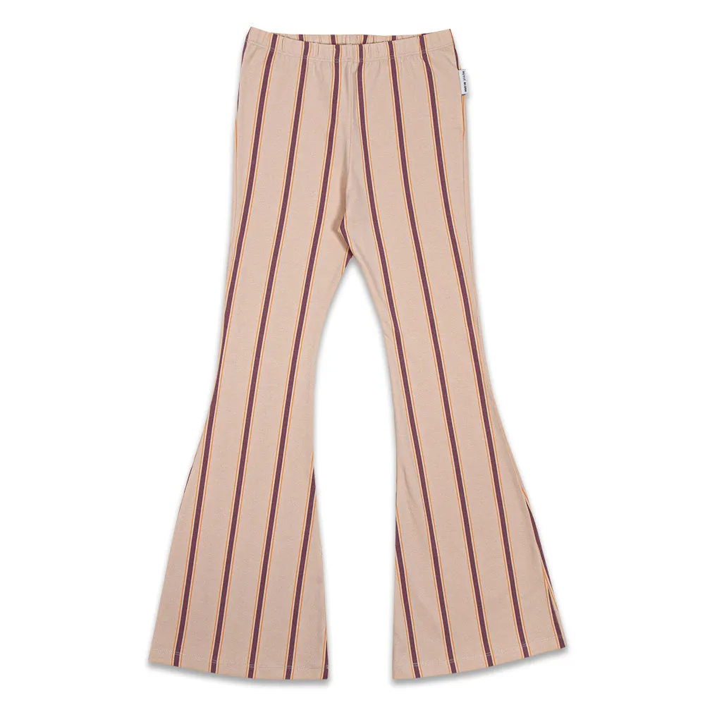 Bowie Flared Pants - Stripes