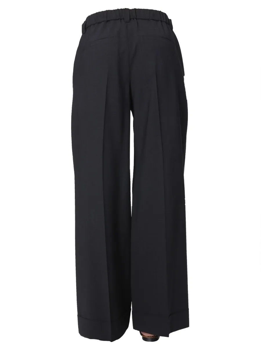 Brunello Cucinelli Oversized Flared Trousers