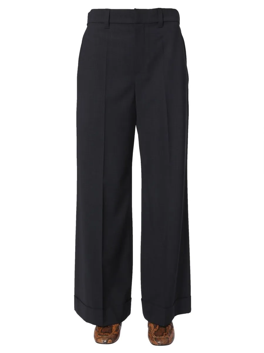 Brunello Cucinelli Oversized Flared Trousers