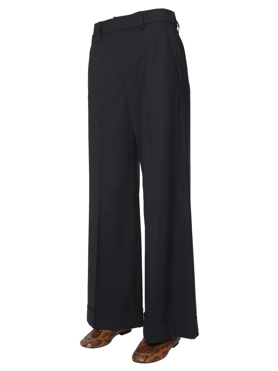 Brunello Cucinelli Oversized Flared Trousers