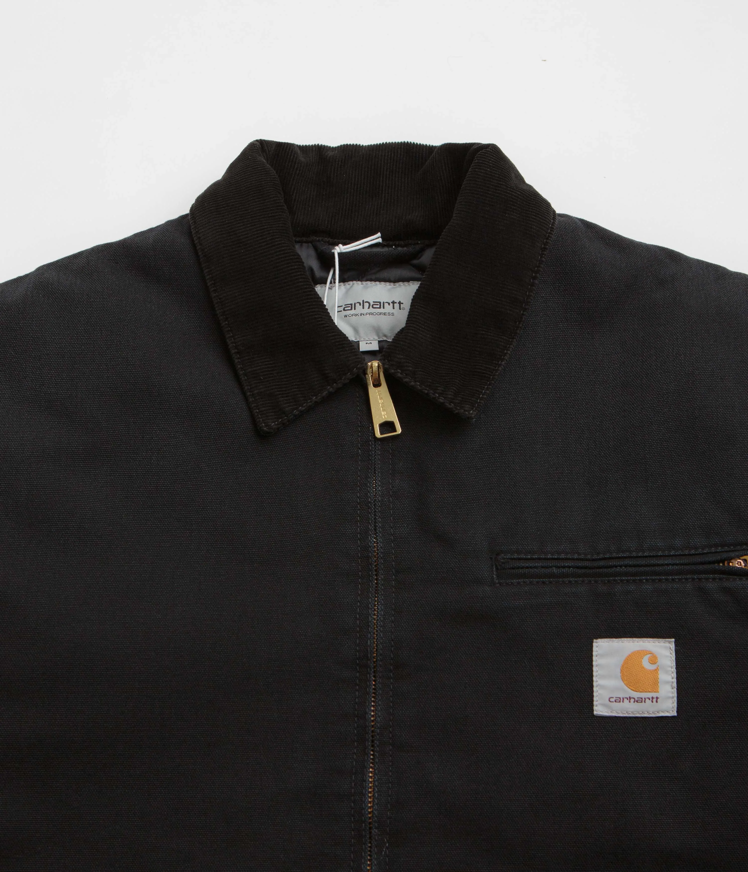 Carhartt OG Detroit Jacket - Black / Black