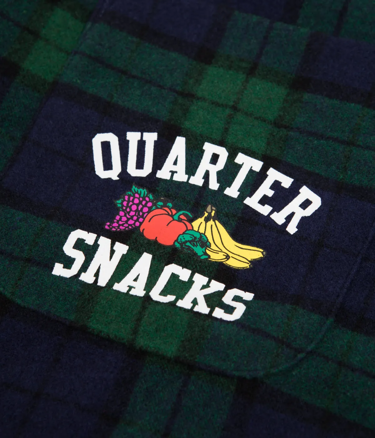 Carhartt x Quartersnacks Shirt Jacket - Quartersnacks Check / Green
