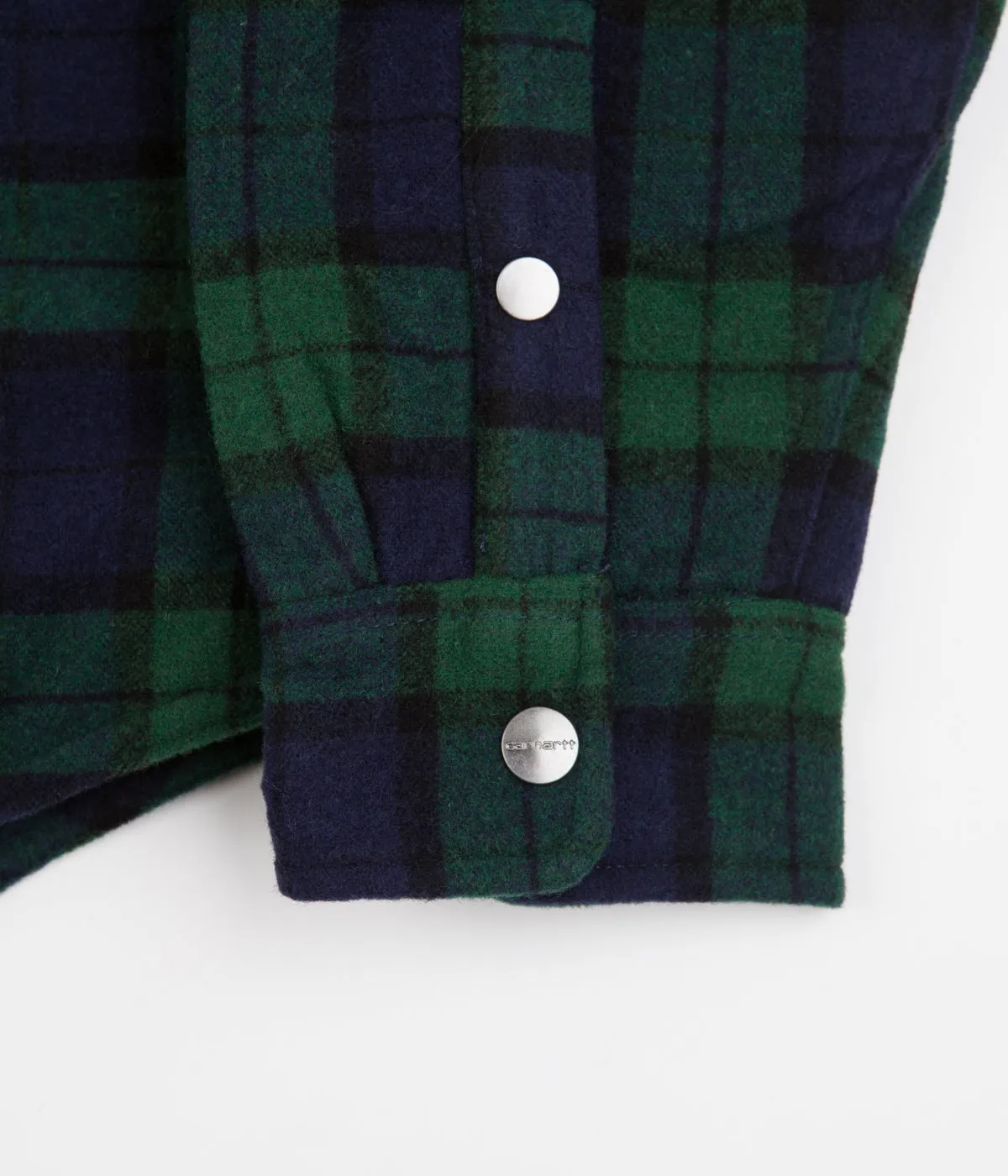 Carhartt x Quartersnacks Shirt Jacket - Quartersnacks Check / Green