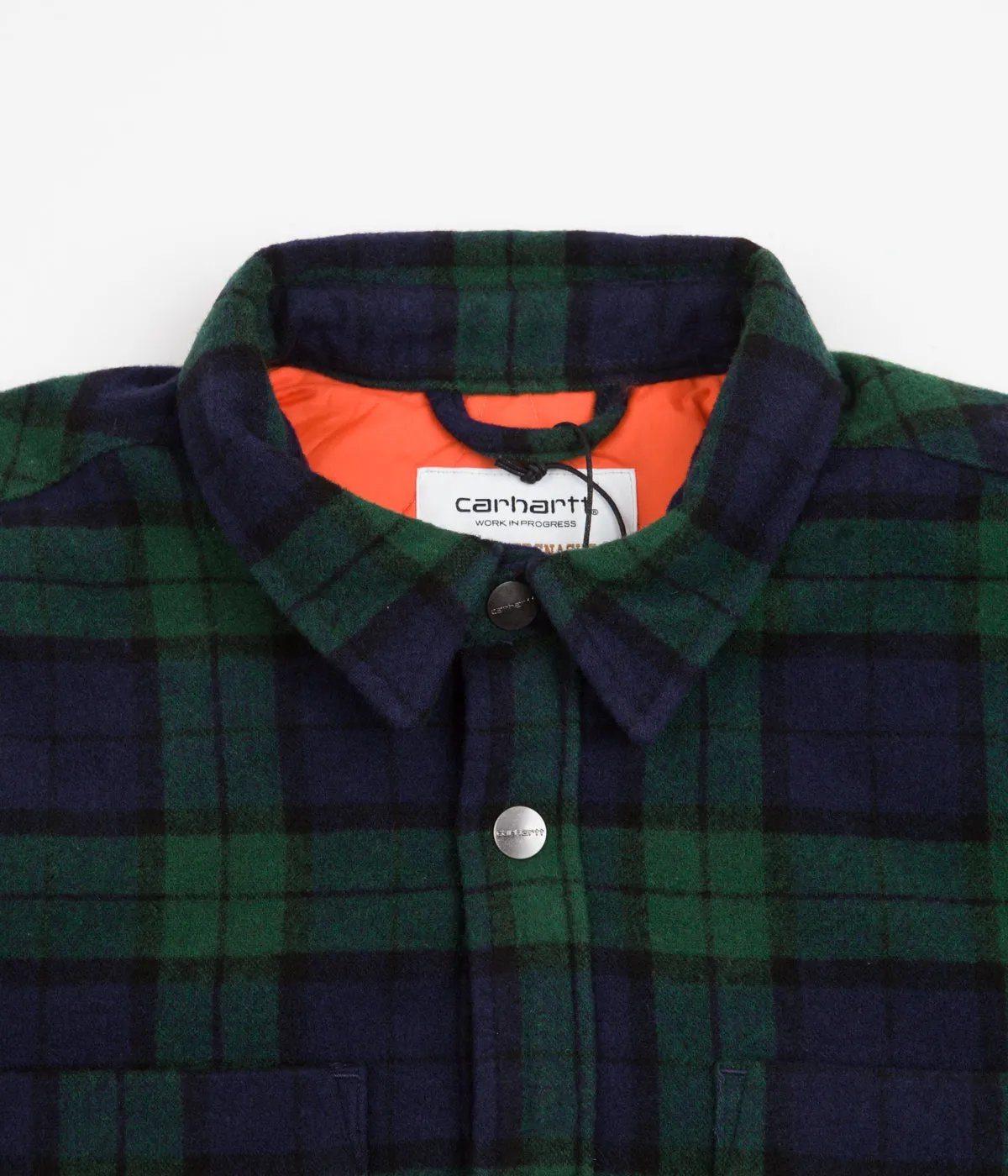 Carhartt x Quartersnacks Shirt Jacket - Quartersnacks Check / Green