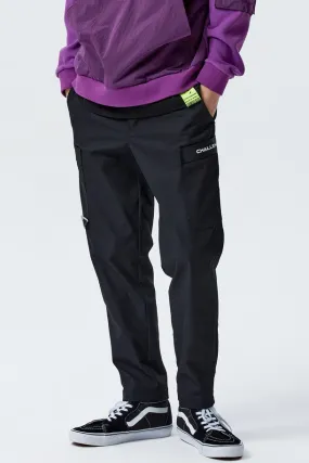[CHALLENGER] Tape Detail Cargo Pants(Men)_CHA3UPT0016BK