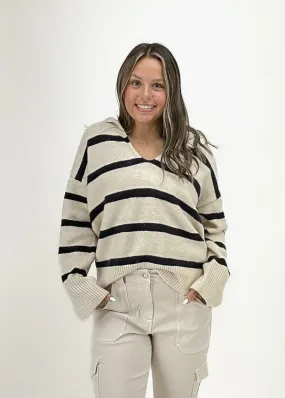 Coastline Striped Sweater
