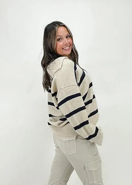 Coastline Striped Sweater