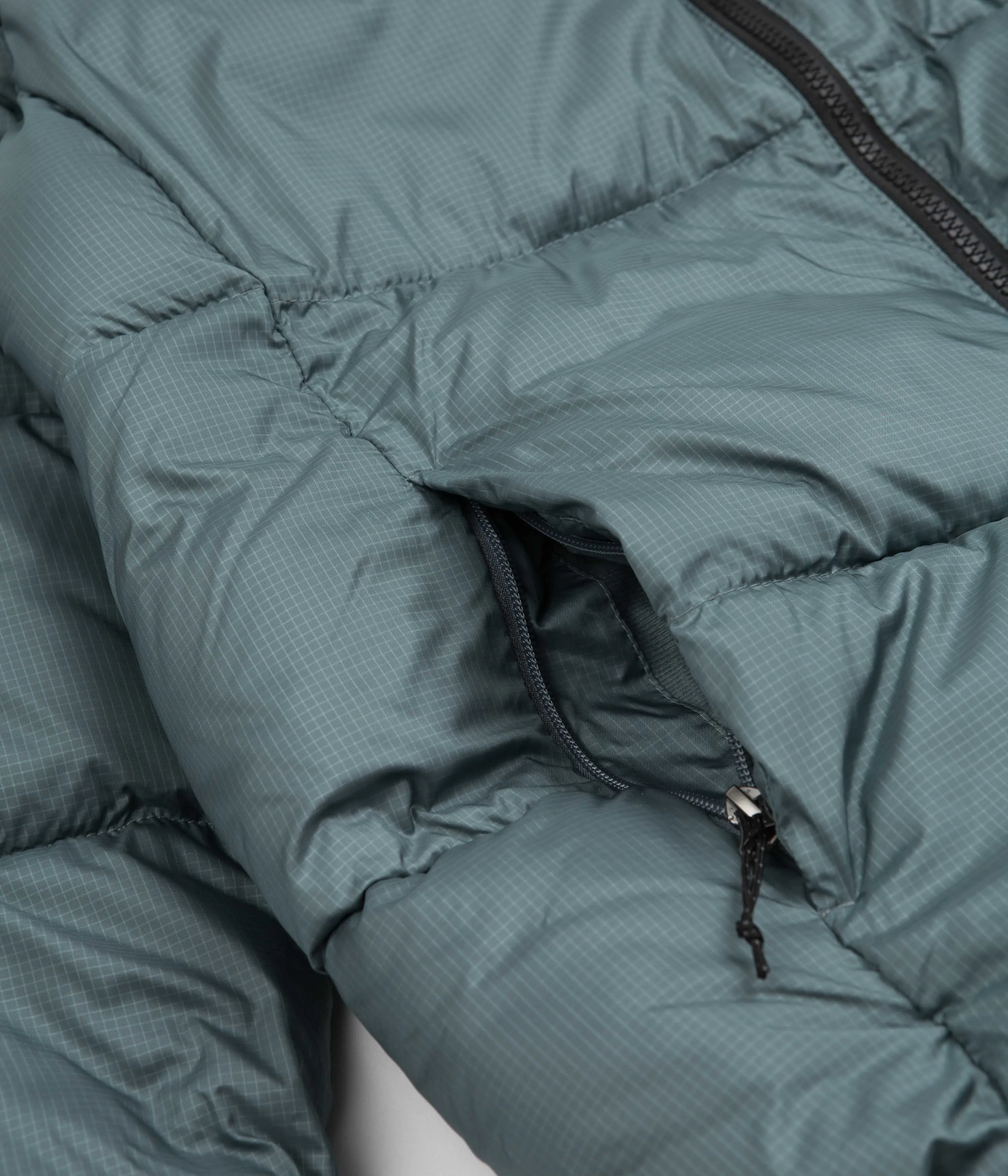 Columbia Puffect Hooded Jacket - Metal / Black