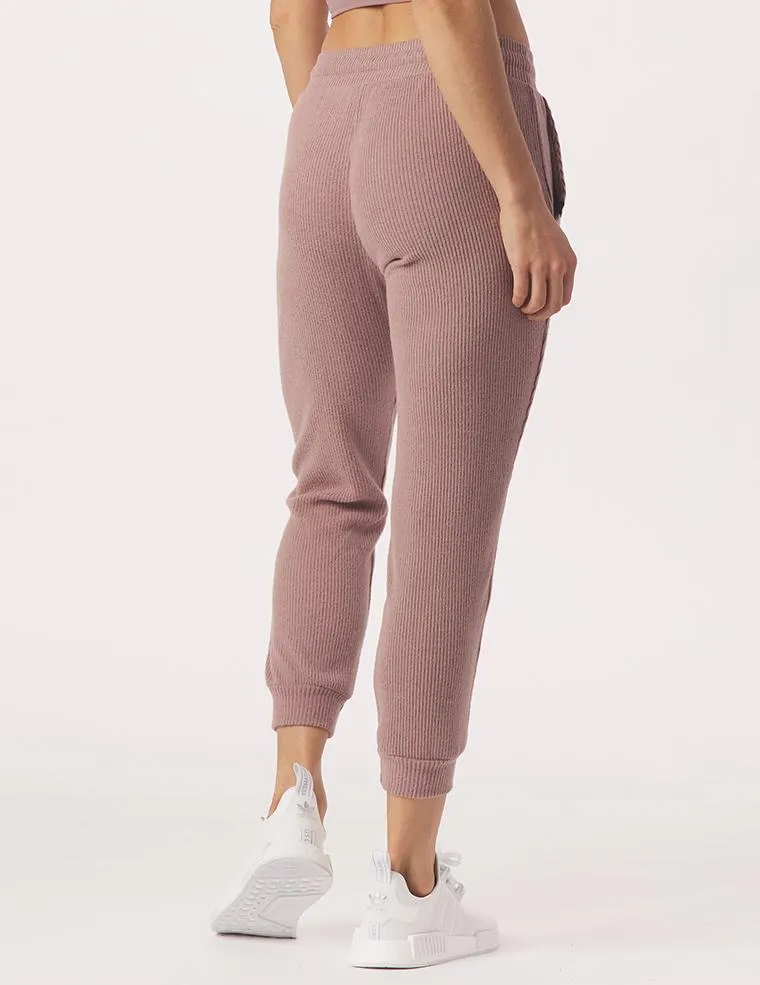 Comfort 7/8 Jogger: Lavender Bark