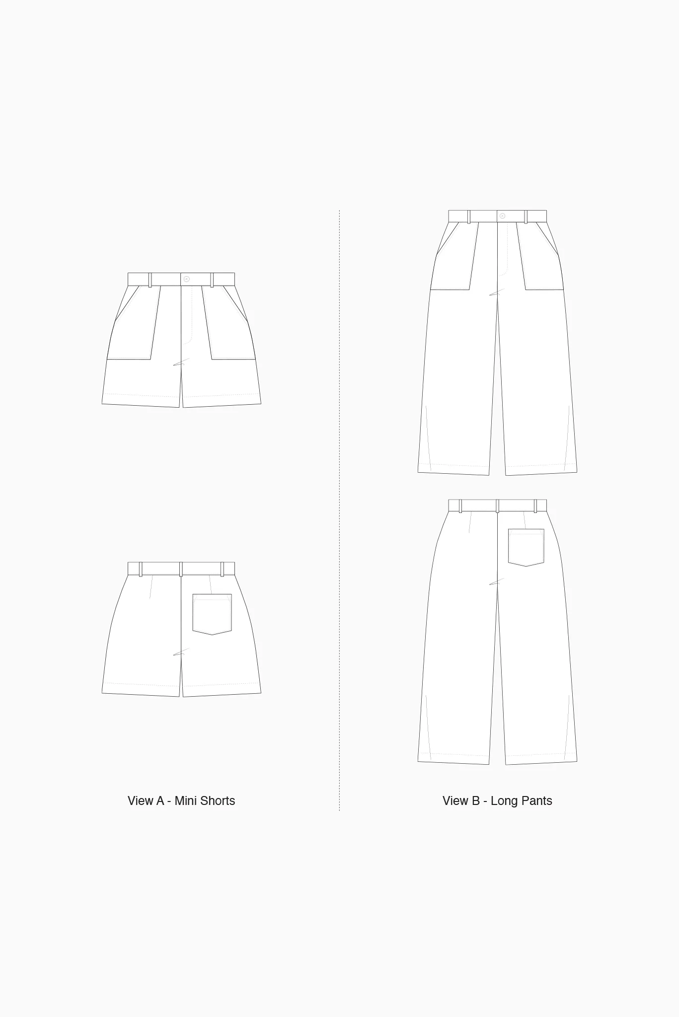 Common Stitch Bottlebrush Pants