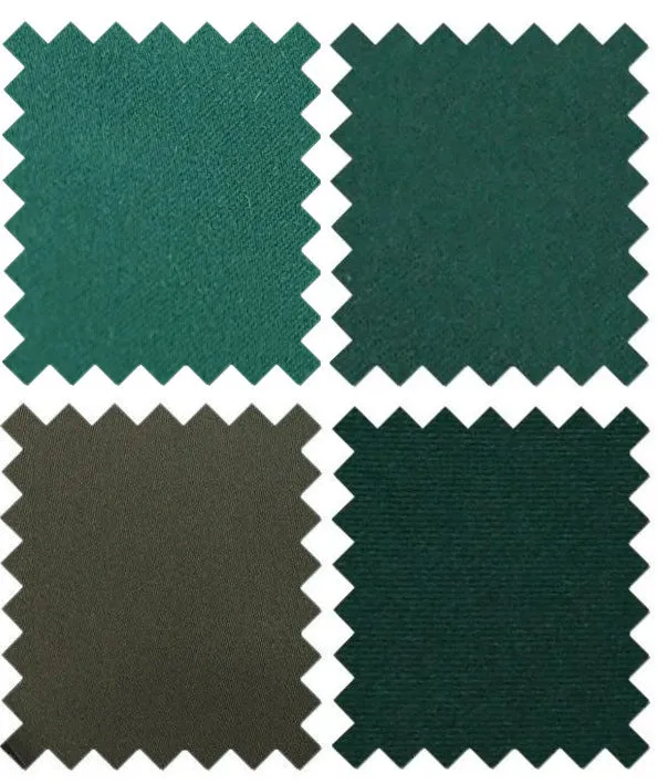 Dark Green Wedding Tie Swatch Pack