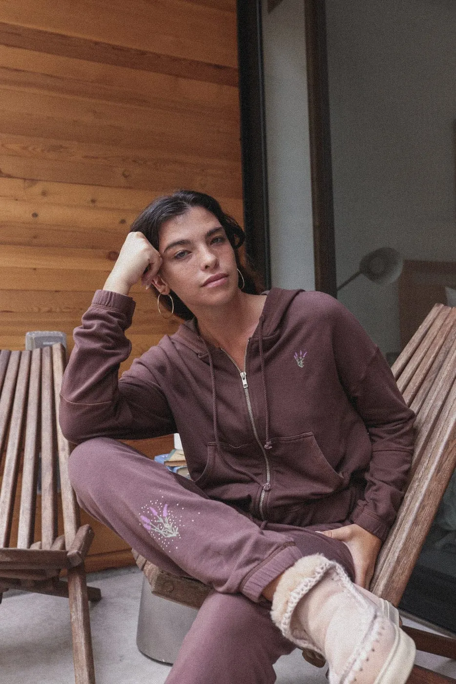 Earth & Lavender Organic Fleece Joggers
