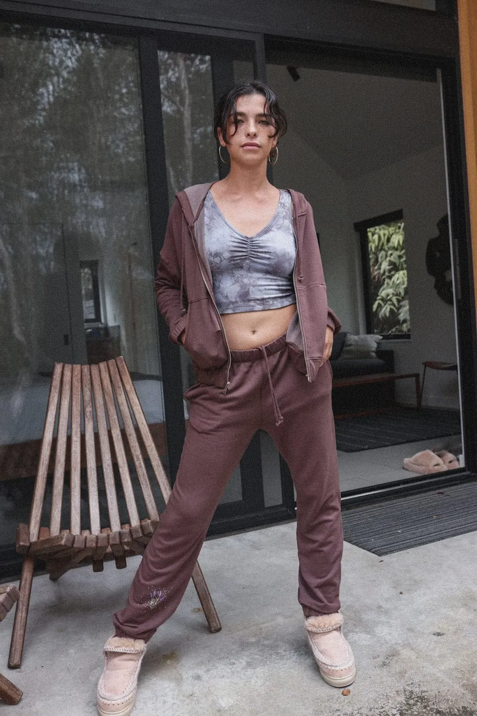 Earth & Lavender Organic Fleece Joggers