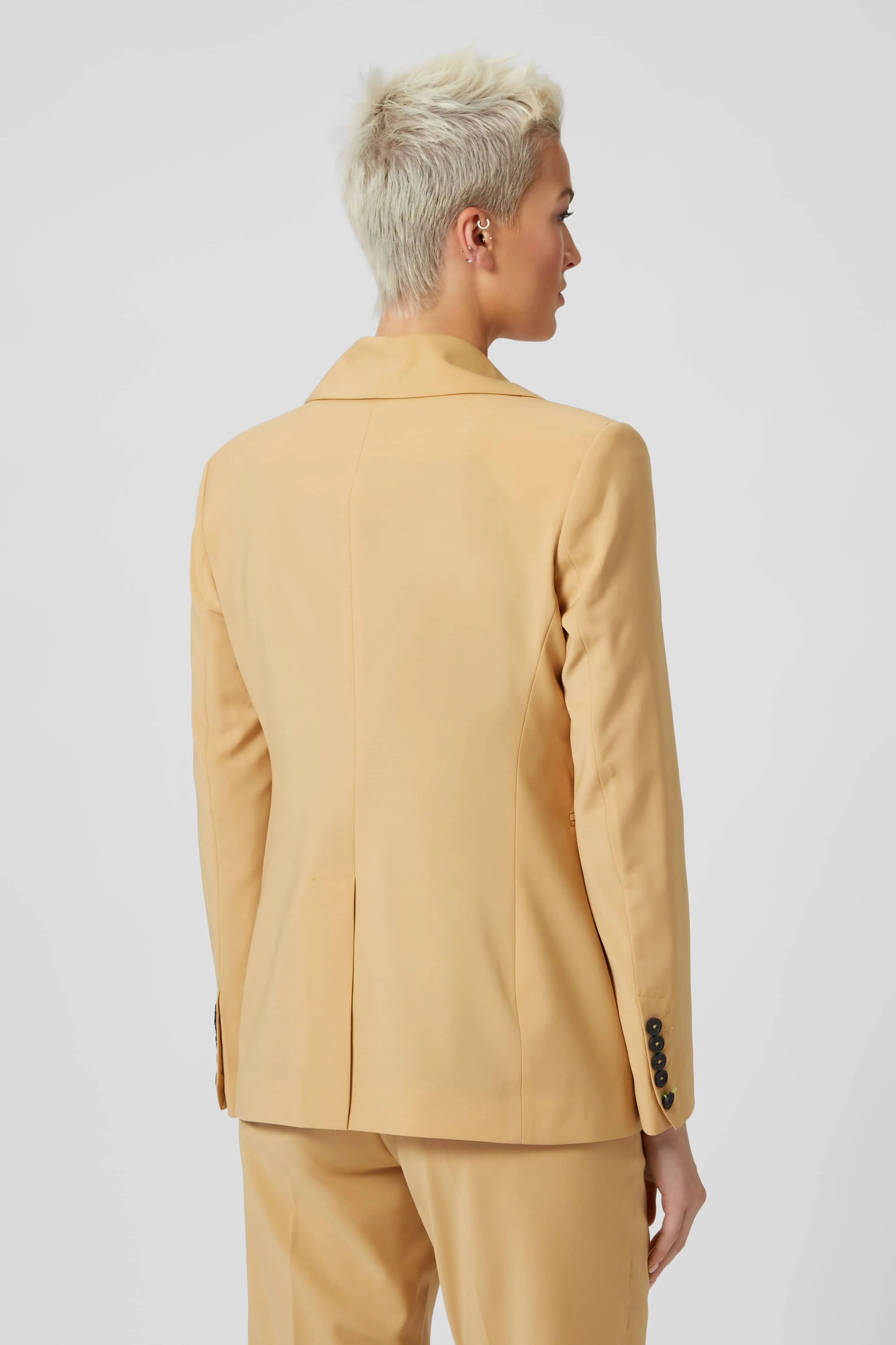 Eliza Skinny Fit Yellow Suit - ARCHIVE