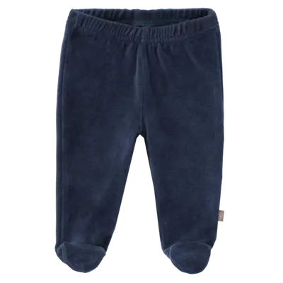 Fresk Trousers velours with feet Indigo 6 tm 12 mnd