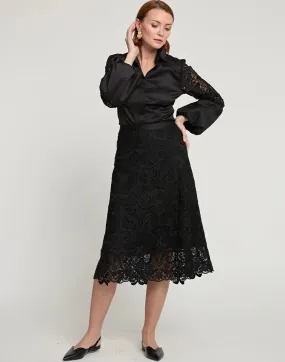 HINSON WU - GLORIA LACE SKIRT
