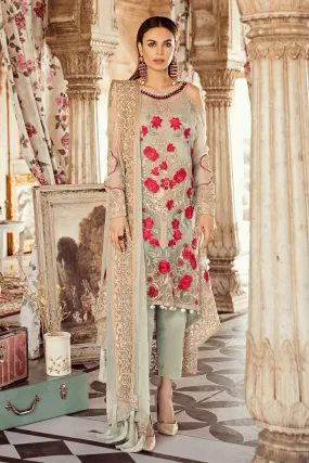 Imrozia Kaavish-E-Musavvir Luxury Chiffon Collection 2019 – 802 Gul-e-Gulzaar