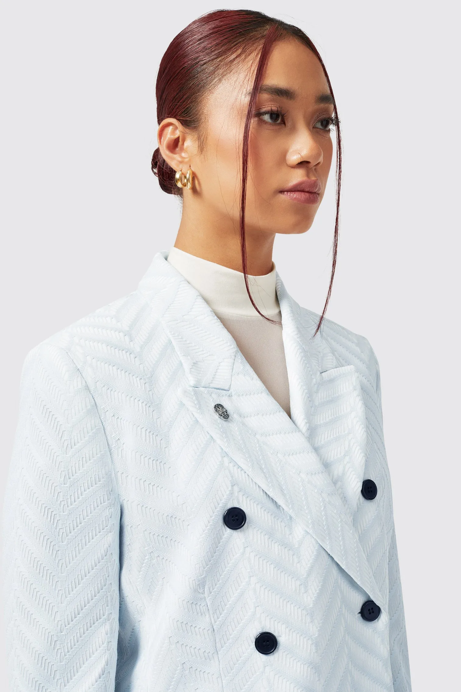 Iris Slim Fit Blue Jacket - ARCHIVE