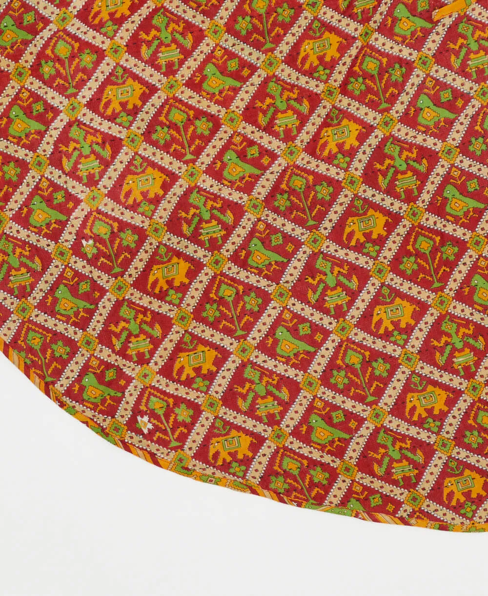 Kantha Tree Skirt - No. 240604