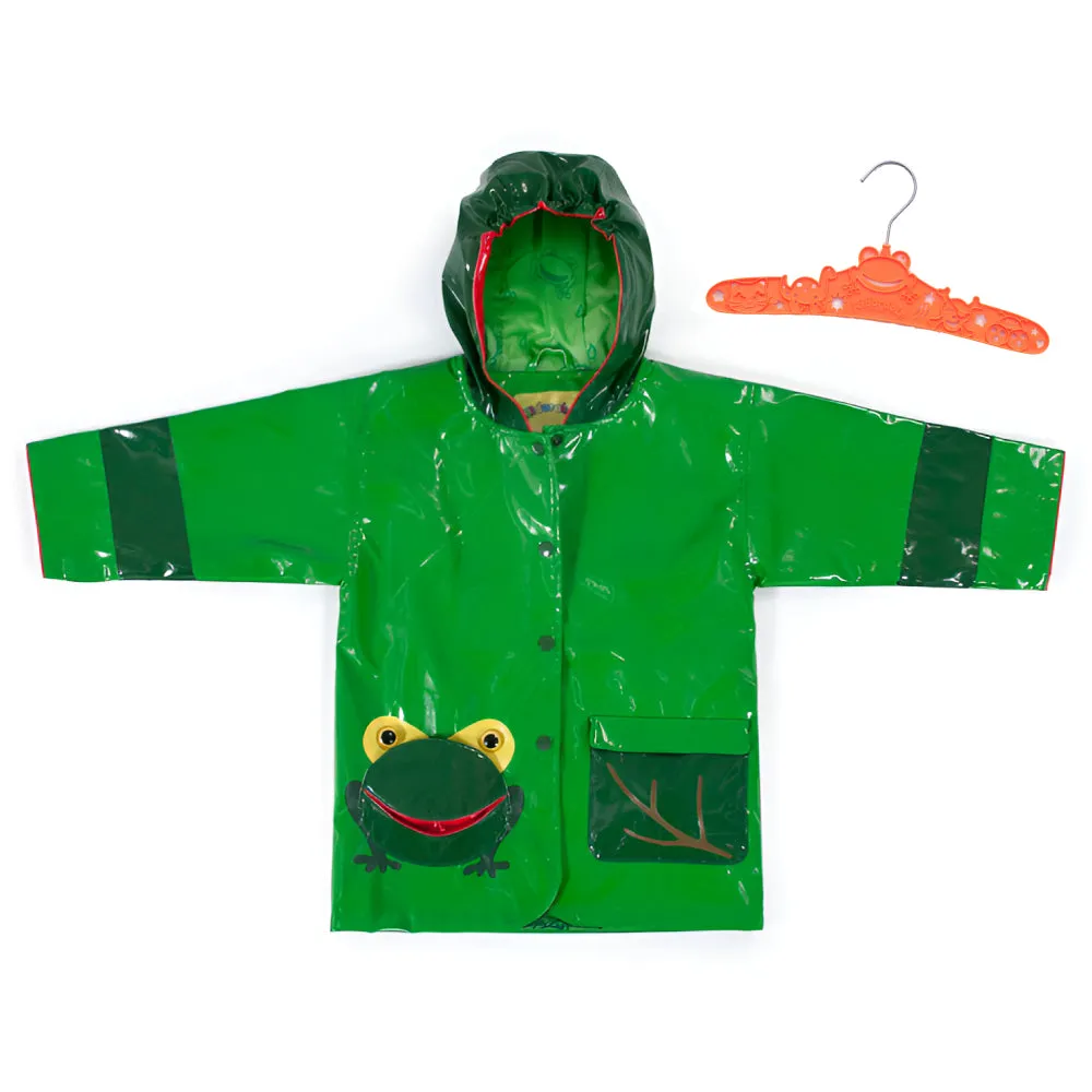 Kidorable Frog Raincoat & Umbrella